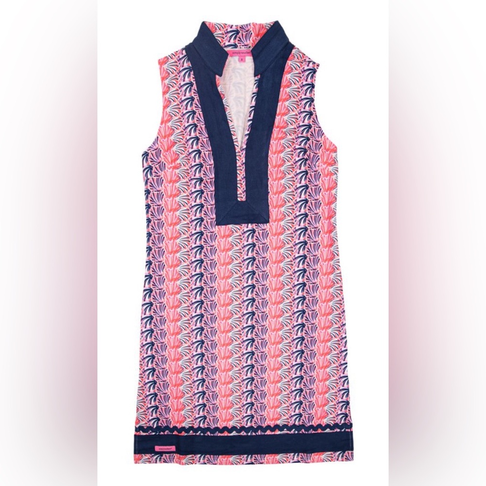 Simply Southern Tunic Dress Scallop Shell Dress Size M